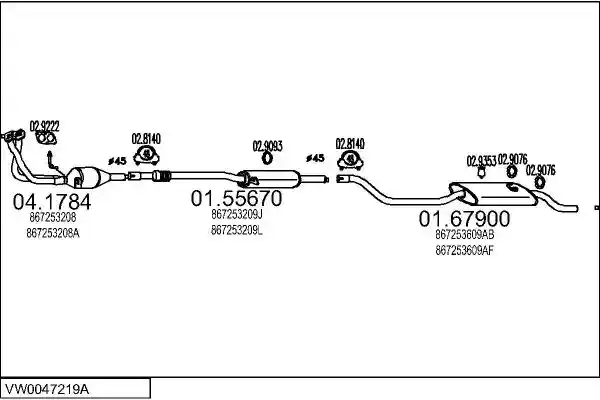 MTS VW0047219A001606