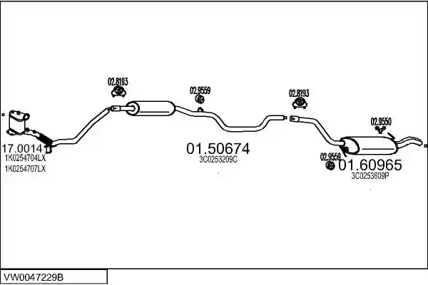 MTS VW0047229B026609