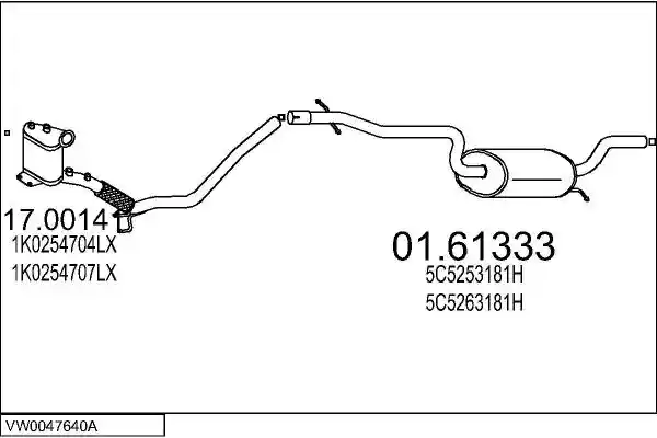 MTS VW0047640A024177