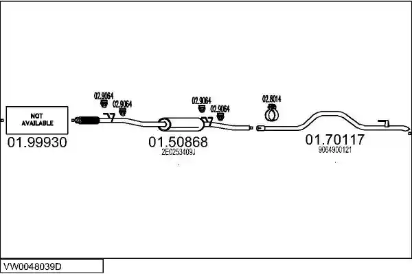 MTS VW0048039D019416