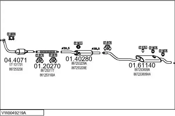 MTS VW0049219A001604