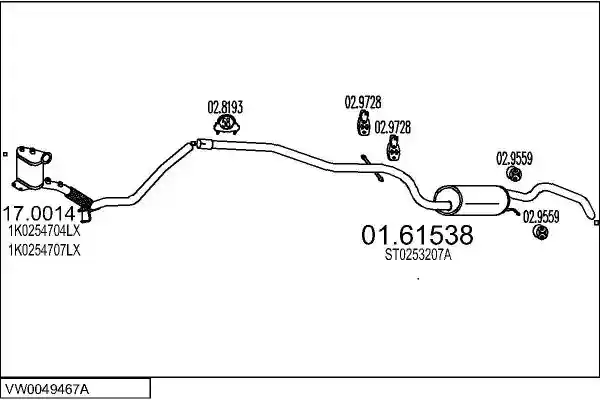 MTS VW0049467A055526