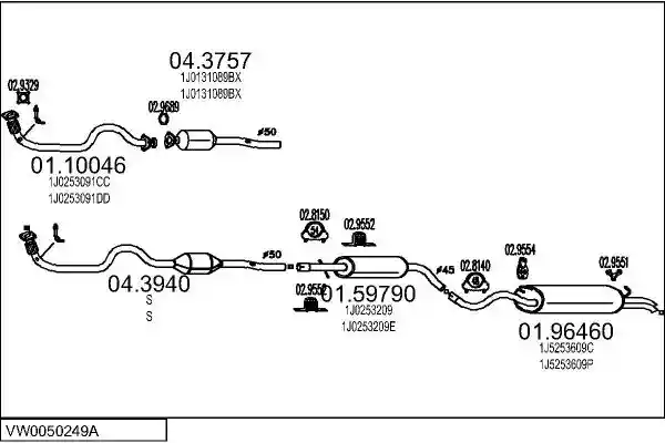 MTS VW0050249A011599