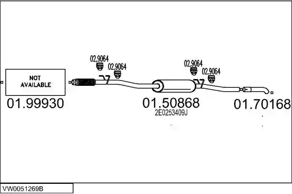 MTS VW0051269B019414