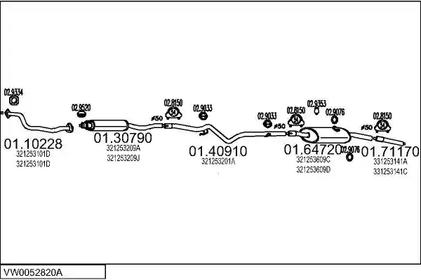 MTS VW0052820A005029