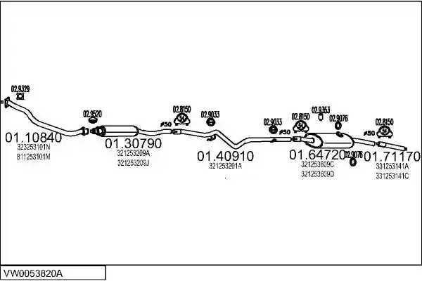 MTS VW0053820A005029