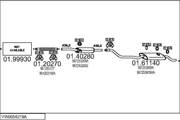 MTS VW0054219A001605