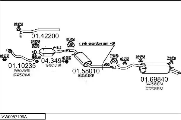 MTS VW0057199A006318