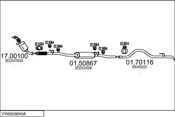 MTS VW0058640A019406