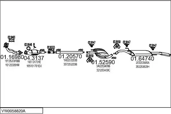 MTS VW0058820A005933
