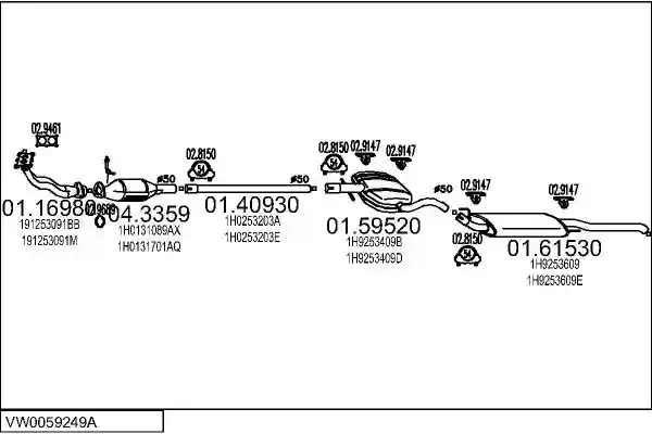 MTS VW0059249A003938