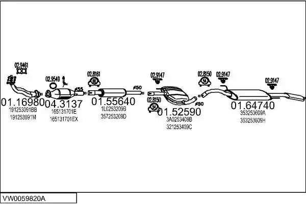 MTS VW0059820A005933