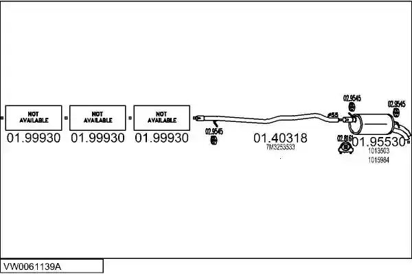 MTS VW0061139A019704