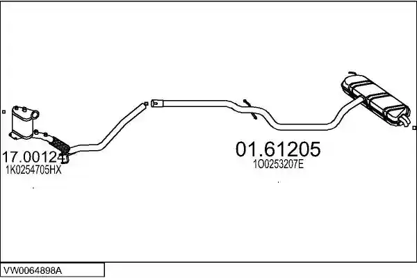 MTS VW0064898A033645