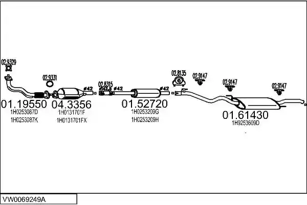 MTS VW0069249A001900