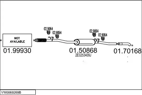 MTS VW0069269B019416