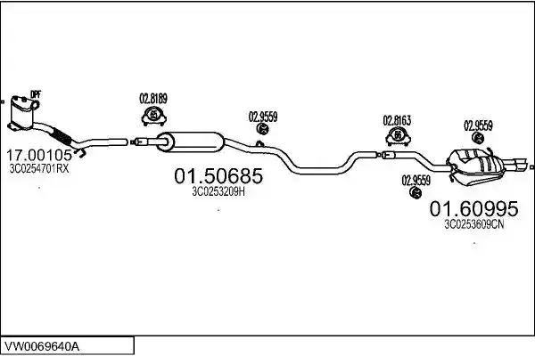 MTS VW0069640A018671