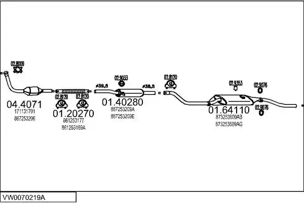 MTS VW0070219A004845