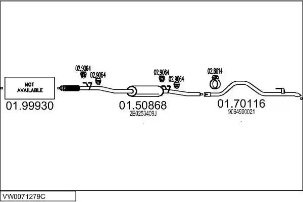 MTS VW0071279C019418