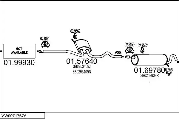 MTS VW0071767A016310