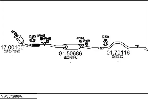 MTS VW0072868A019407