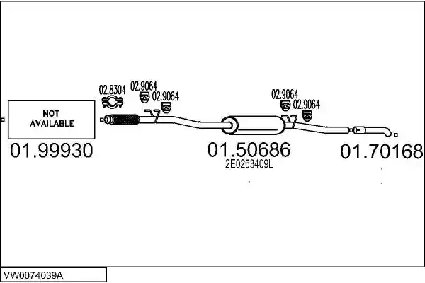 MTS VW0074039A019418