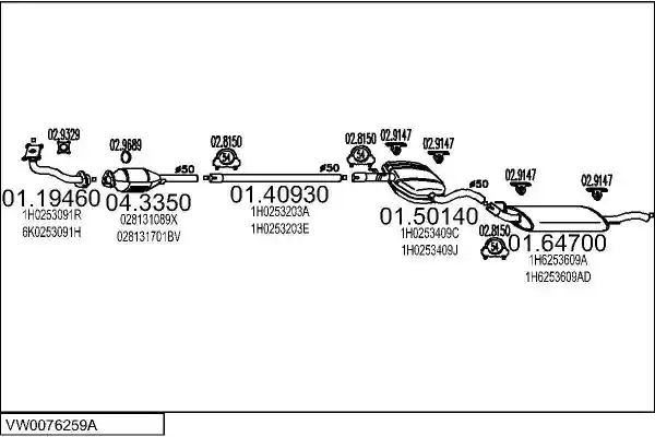 MTS VW0076259A008453