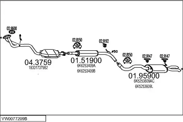 MTS VW0077209B014285