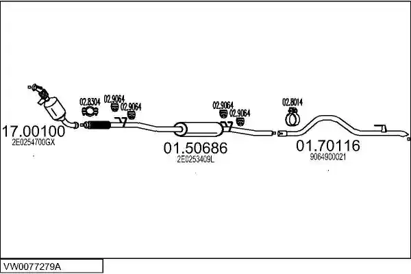 MTS VW0077279A019407