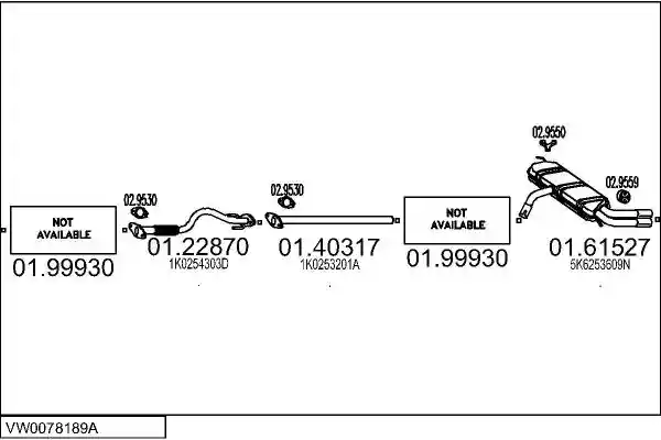 MTS VW0078189A027537