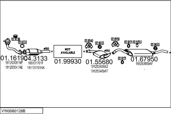 MTS VW0080128B001667