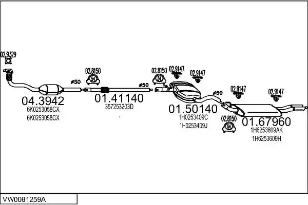 MTS VW0081259A008453