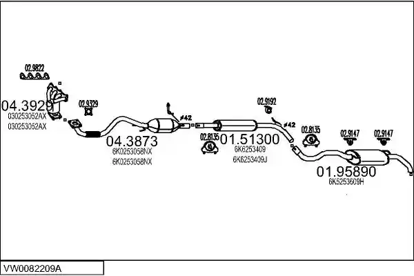 MTS VW0082209A009055