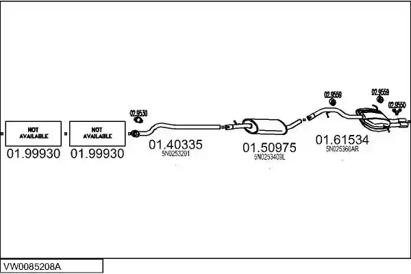 MTS VW0085208A029996