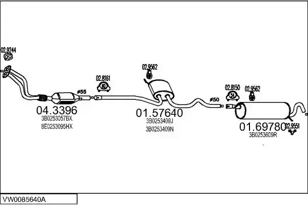 MTS VW0085640A005725