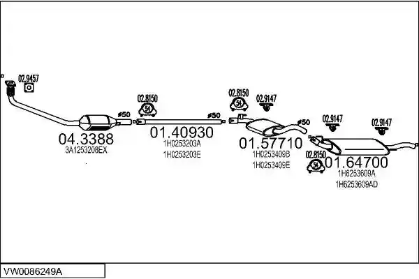 MTS VW0086249A001904