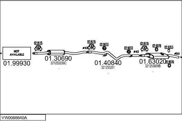 MTS VW0086640A001693