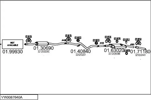 MTS VW0087640A001922