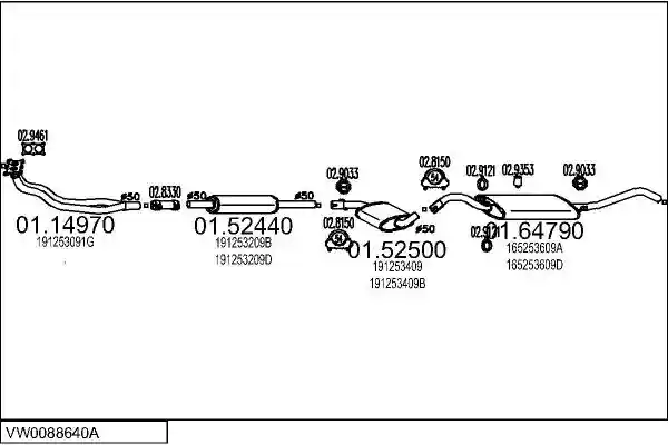 MTS VW0088640A001670