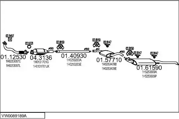 MTS VW0089189A001886