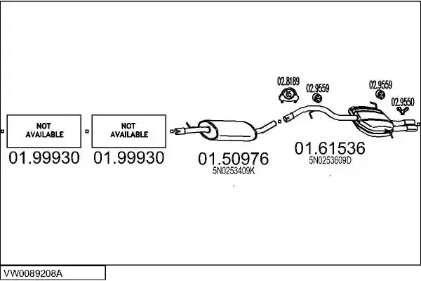 MTS VW0089208A023181