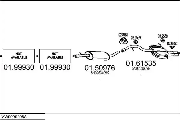 MTS VW0090208A023180