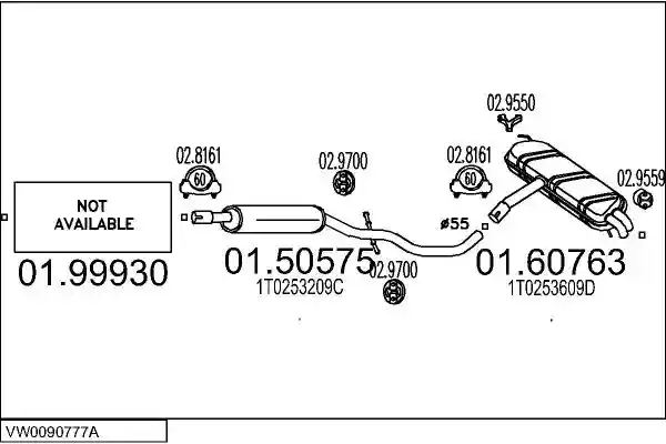 MTS VW0090777A009620