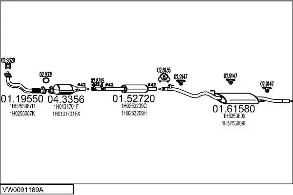 MTS VW0091189A001885