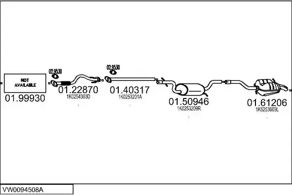 MTS VW0094508A019706