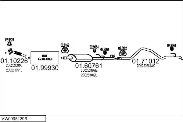 MTS VW0095129B008856
