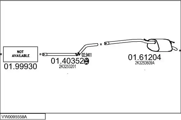 MTS VW0095558A034958