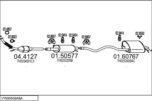 MTS VW0095848A017370