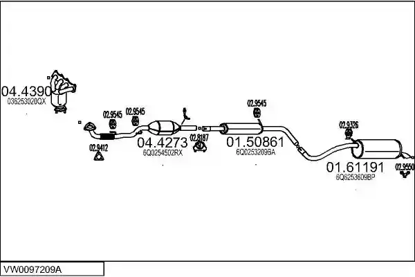 MTS VW0097209A019698