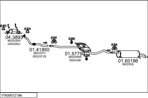 MTS VW0097219A016347